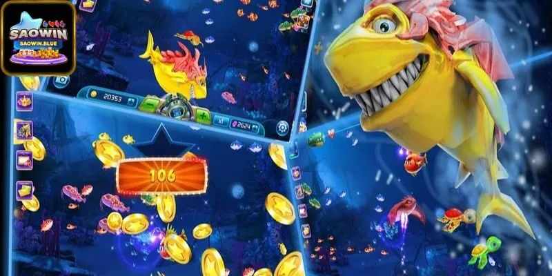 Hướng dẫn cách chơi Bắn Cá Ăn Xu tại Saowin